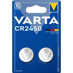 baterie buton litiu, 3v, 560mah,2buc/blister, cr2450 varta baterie buton litiu, 3v, 560mah,2buc/blister, cr2450 varta
