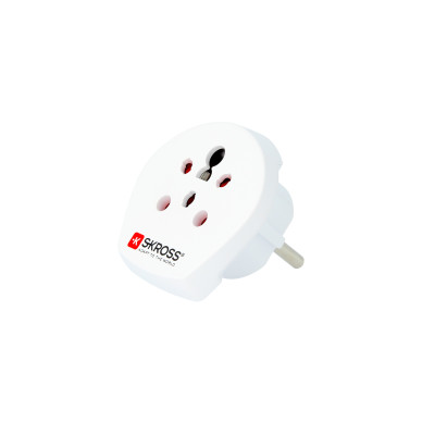 adaptor priza universal skross 1.500217-e-hdk, india, israel, danemarca -  eu