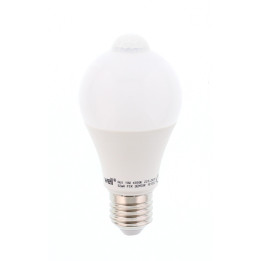 bec led cu senzor pir a60 10w lumina naturala well