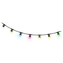 sir iluminat festiv 10m  ip44 cu 20 becuri led colorate