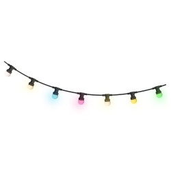 sir iluminat festiv 10m  ip44 cu 20 becuri led colorate