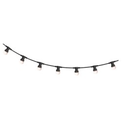 sir iluminat festiv 10m  ip44 cu 20 becuri led alb cald