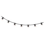 sir iluminat festiv 10m  ip44 cu 20 becuri led alb cald