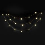 sir iluminat festiv 10m  ip44 cu 20 becuri led alb cald