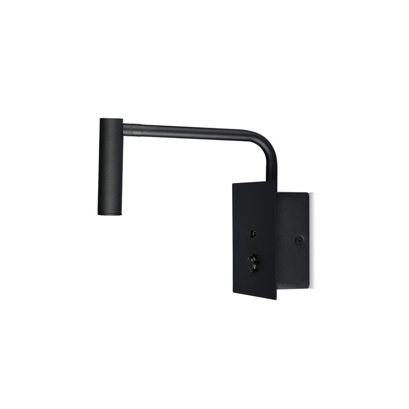 lampa led perete 3w 3000k - negru lampa led perete 3w 3000k - negru
