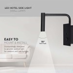 lampa led perete 3w 3000k - negru lampa led perete 3w 3000k - negru