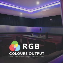 banda led smd5050 30led/m rgb ip20 5m