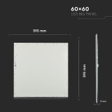 panou led 29w 60 x 60cm 4000k
