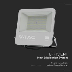 reflector led smd 100w 6500k ip65 cablu 1m cip samsung - negru/gri