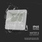 reflector led smd 100w 6500k ip65 cablu 1m cip samsung - negru/gri