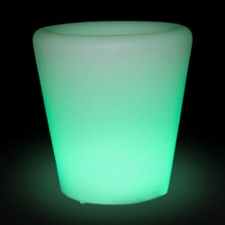 lampa led rgb model recipient plante 28x29cm