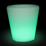 lampa led rgb model recipient plante 28x29cm