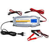 Incarcatoare redresoare baterii auto agm si gel, Redresor încărcător automat 12-24V LCD 10A VOLT POLSKA -3, dioda.ro