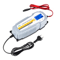 Incarcatoare redresoare baterii auto agm si gel, Redresor încărcător automat 12-24V LCD 10A VOLT POLSKA -6, dioda.ro