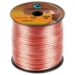 cablu difuzor 0.75mm cu transparent