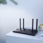 router 4 porturi gigabit wi-fi 6 ax1800 tp-link