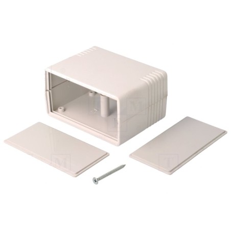 Cutii - Carcase, Carcasă: cu panou X: 89mm Y: 64mm Z: 47mm ABS gri -1, dioda.ro