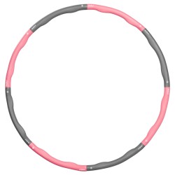 cerc fitness hula hoop 95 cm roz rebel active