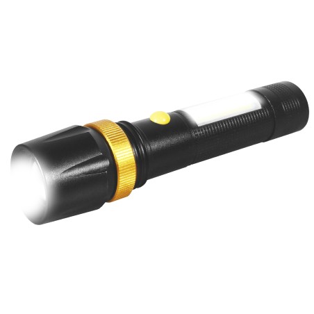 lanterna cu acumulator zoom si magnet, include 1 x 18650, tl-8096 ted