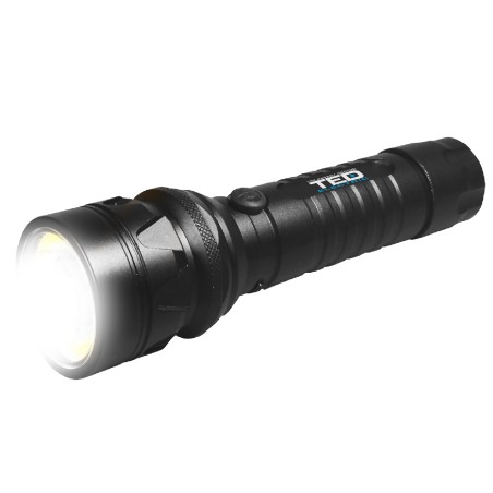 lanterna cu acumulator si zoom, include 1 x 18650, tl-8092 ted