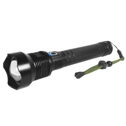 lanterna cu acumulator si zoom 1600lm, include 2 x 18650, tl-9137 ted