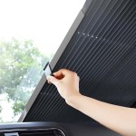 parasolar auto retractabil 150 x 70cm - carguard parasolar auto retractabil 150 x 70cm - carguard