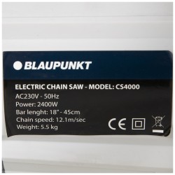 fierastrau electric cu lant 2400w, 18' blaupunkt