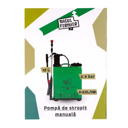 pompa de stropit manuala, micul fermier 12l