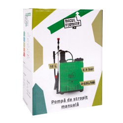 pompa de stropit manuala, micul fermier 12l