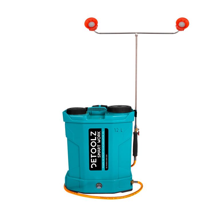 pompa de stropit cu acumulator, detoolz 12l