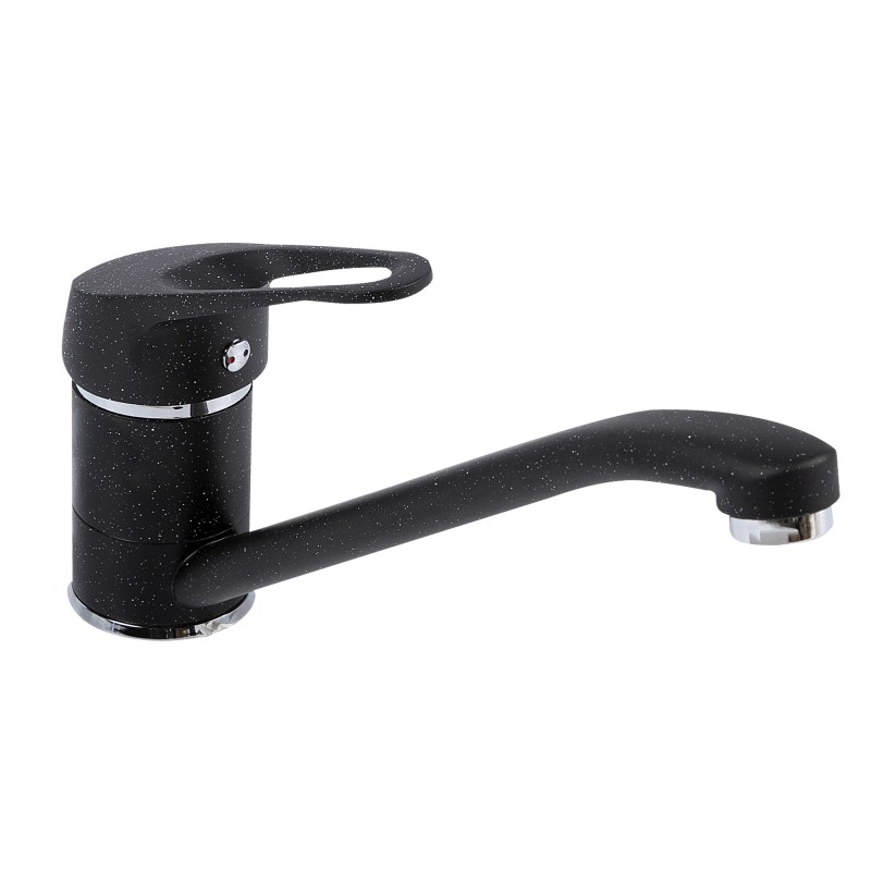 baterie monocomanda pipa mobila 226mm negru