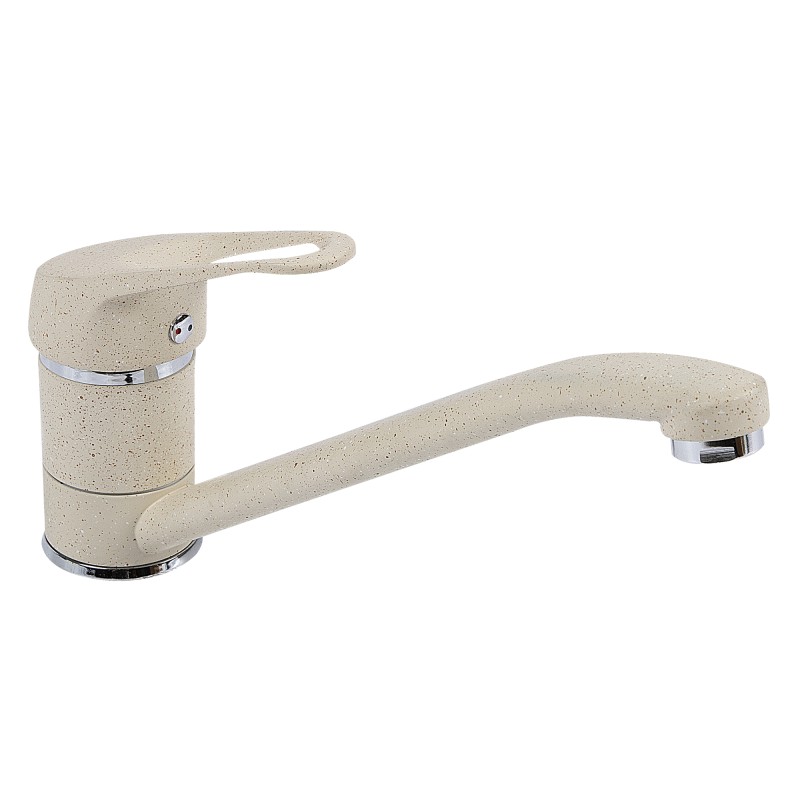 baterie monocomanda pipa mobila 226mm bej