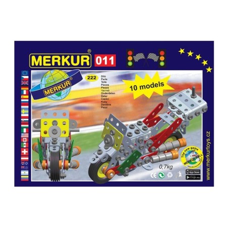 Jucarii, Jucarie kit asamblare MERKUR 011 motocicleta -1, dioda.ro