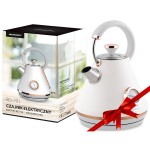 fierbator electric cu termometru 1.7l bd-701 alb