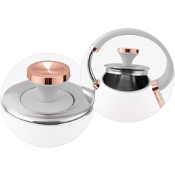 fierbator electric cu termometru 1.7l bd-701 alb