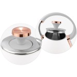 fierbator electric cu termometru 1.7l bd-701 alb