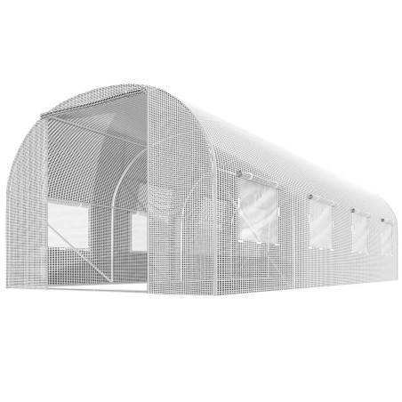 tunel de gradina 2x4,5m (9m2) alb plonos