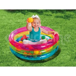 tarc gonflabil cu bile 86 x 25 cm intex 48674