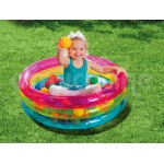 tarc gonflabil cu bile 86 x 25 cm intex 48674