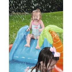 loc de joaca gonflabil lava lagoon 265 x 265 x 104 cm bestway 53069