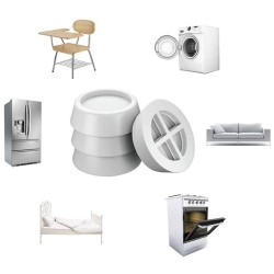 tampoane antivibratii - 4 buc. ruhhy 23592