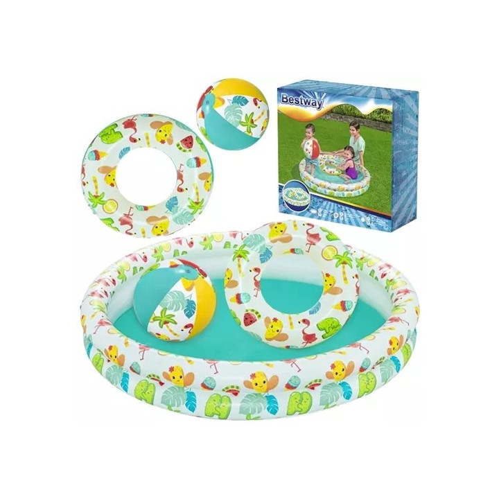 Piscina gonflabila 3in1 pentru copii BESTWAY 51124