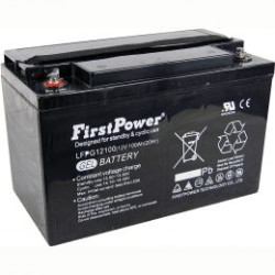 12V 100Ah Acumulator cu Gel Deep Cycle LFPG12100