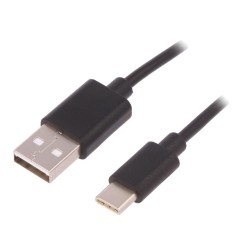 Cablu USB 2.0,USB 3.1 USB A mufă,USB C mufă 250mm