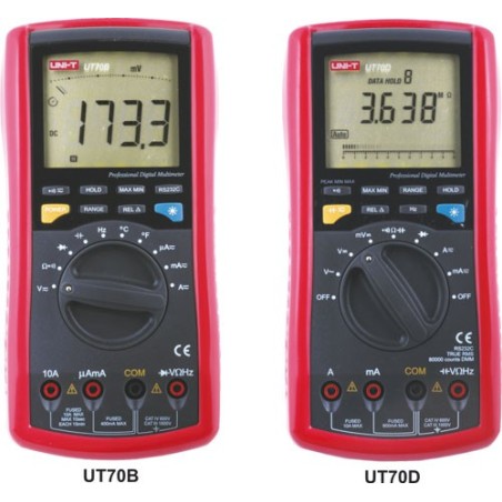 Multimetre digitale, Multimetru 1000V AC/DC 10A AC/DC UT70D -1, dioda.ro