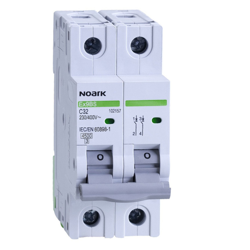 mini-intreruptoare automate ex9bs 2p c40, 102158, noark