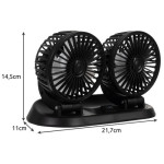 Ventilator auto dublu xtrobb 23222 , alimentare la bricheta 24V ventilator auto dublu xtrobb 23222