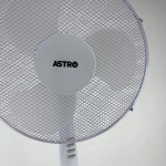 Ventilator de podea reglabil, 42W, 3 trepte de viteză, elice 40 cm, oscilație 85°, protecție termică, înălțime ajustabilă, alb