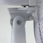 Ventilator camera, de podea, 42W, 3 trepte de viteză, elice 40 cm, oscilație 85°, protecție termică, înălțime ajustabilă, gri