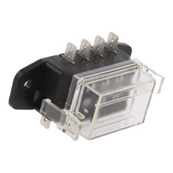 Accesorii Sisteme Fotovoltaice, Acces.sig: cutii de siguranţe siguranţă: 19mm 80A Corp: neagră -3, dioda.ro